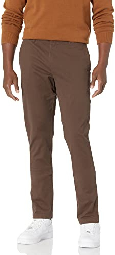 Amazon Essentials herr Skinny-Fit Tvättad Comfort Stretch Chino-byxa (tidigare Goodthreads)