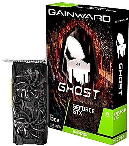 Gainward GeForce GTX 1660 Super Ghost - Tarjeta gráfica (6 GB, GDDR6, DisplayPort/HDMI/DVI)