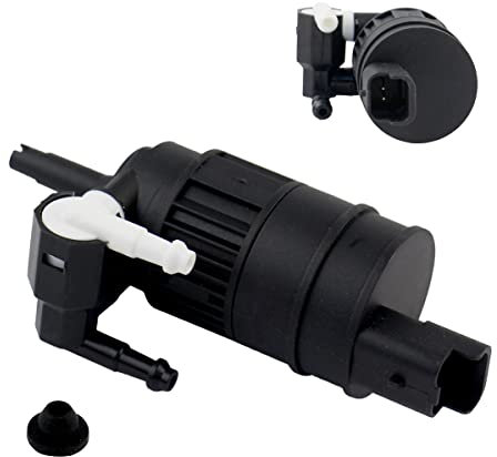 Pompe Lave Glace Compatible pour Clio 2, Twingo 1, Scenic 1, Megane 1, Laguna 1, Kangoo 1, Espace 3, Avantime, Micra 2, Almera 2, Campus | Moteur Lave Glace | 7700430702, 7700431079