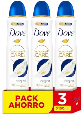 Dove Advanced Care Aerosol Original 72h Pack Ahorro x3 150ML