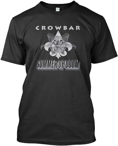 Piwine Crowbar Summer of Doom Sludge Metal American Band T-Shirt Black S