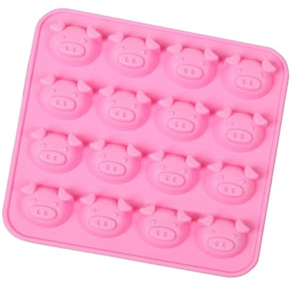 Silikonformen Gießformen Schwein Backform Non-Stick Silikon Schokoladenformen 3D Schokolade Silikonform Pralinenform Pralinen Schokoladentafel Form Bonbonformen Süßigkeitenformen für Backen