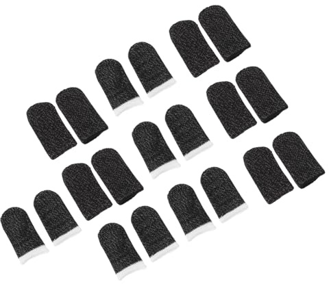 HOMSFOU 10paare Fingerabdeckungen Anti-rutsch-fingermanschetten Schweißresistente Fingerlinge Vielseitiger Fingerschutz Spielzubehör