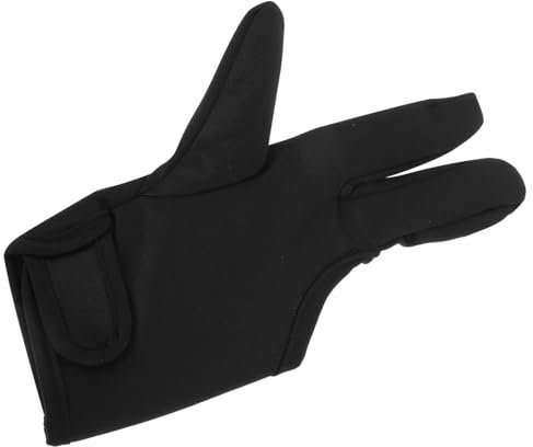 TOGEVAL Three-finger Heat Gloves for Hair Styling Heat Resistant Gloves Three-finger Strap Safety for Hair Coloring