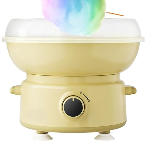 Cotton Candy Machine - Mini máquina eléctrica de 400 W con paleta grande de 250 mm y cuchara de azúcar, ideal para cumpleaños de niños, festivales y fiestas, color rosa y variantes de tamaño
