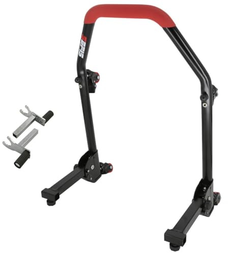 SEFIS M20U Motorradständer Set Hinterrad Motorradheber Serviceständer Heck Motorrad montageständer hinten Motorrad ständer Set Motorrad aufbocken klappbar (für Honda CMX 500 Rebel)