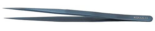 Tnfeeon Precisionslödpincett, Bärbar Aluminiumlegering, Antimagnetisk, för Elektronisk Reparation, för mobiltelefon- och Klockjobb
