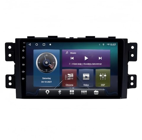 Système de Navigation Automobile Autoradio multimédia pour Kia pour Borrego pour Mohave Lecteur DVD, GPS et Android