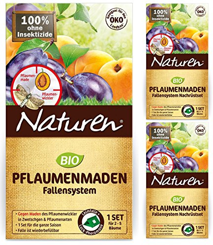 Celaflor Naturen Pflaumenmaden-Falle 1 Set+2 Nachf