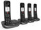 BT Advanced Cordless Landline House Phone with 100 Percent Nuisance Call Blocker, Digital Answering Machine, Quad Handset Pack
