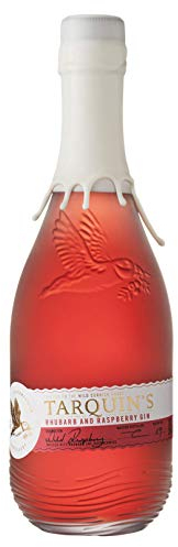 Tarquin's | Rhubarb & Raspberry Gin | 700 ml | Fruchtiger Gin | Ohne zusätzlichen Zucker | Fruchtig-süß