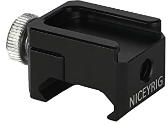 NICEYRIG NATO 471 - Adattatore da morsetto a slitta fredda con filettatura da 1/4