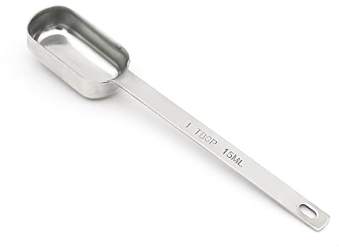 1 Tablespoon Single Measuring Spoon, Stainless Steel Individual Spoons, Long Handle Spoons Only 1 tbsp(15 ml)