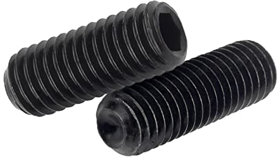 ORANXIN Presa esagonale Viti di arresto Livello 12.9 Acciaio legato Esagono Viti Senza testa Allen Pomello M10 x 10mm 20 Pcs