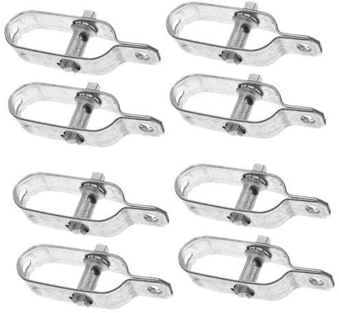 ULTECHNOVO 8pezzi Tenditore Per Filo Da Giardino Acciaio Facile Da Usare Per Piante Rampicanti e Recinzioni Strumento Resistente e Durevole Per Uso Industriale e Ricreativo