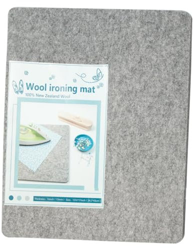 Cabilock Woll-bügelunterlage Hochtemperaturbeständige Bügelmatte Für Quilter Nähzubehör Für Einfaches Bügeln Und Quilten Wärmeisolierende Filzmatte Für Müheloses Pressen