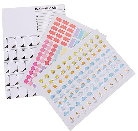 DIYEAH 1satz Wandkalender Mit Notizfeldern Dekorativer Planer Für Büro Und Zuhause Hochwertigem Mit Aufhängering Und Sticker Vielseitig Einsetzbar Für Zeitmanagement Und Persönliche