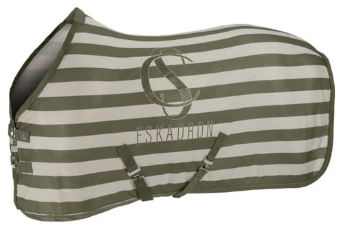 Eskadron Classic Sports Fliegendecke Cooler Fly in Dusty Olive - Greige, Größe:145 cm