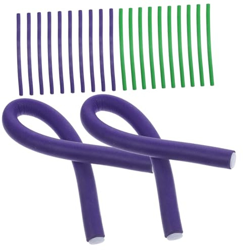 PACKOVE 2paquetes Rizador De Pelo Sin Calor Rulos Flexibles De Espuma Para Mujer De Varillas Pequeñas Para Rizar Cabello o Herramientas Para Rizar El Pelo Casa