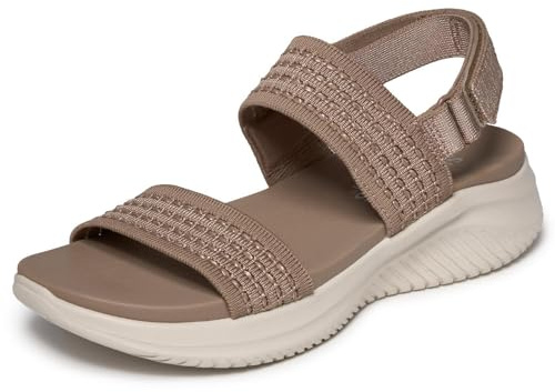 Skechers Sandalias Planas Mujer Ultra Flex 3.0 All About U Moka
