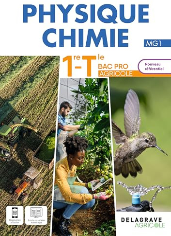 Physique - Chimie 1re, Tle Bac Pro Enseignement Agricole (2024) - Pochette élève