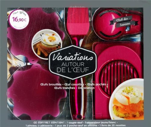 COFFRET VARIATIONS AUTOURS DE L'OEUF - - CLUB DES SAVEURS