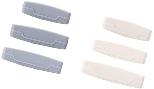 PACKOVE 3pcs Toothpaste Extruder Abs Material Tube Squeezer Reusable Facial Squeezing Clamp for Easy Paste Extraction