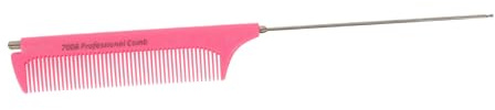 COLLBATH 1 Stück Professioneller Haarkamm mit Spitzenschwanz Ausziehbarer Kamm für Friseure und Täglichen Gebrauch Leicht und Langlebig Verschiedenen Farben Zufällige Farbe