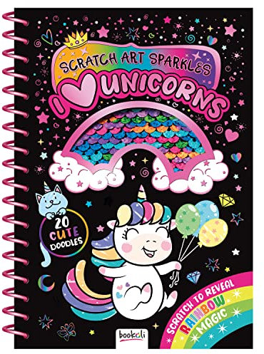 Scratch Art Sparkles: I Love Unicorns
