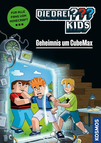 Die drei ??? Kids, Geheimnis um CubeMax: Ein spannender Comicroman für alle Fans von Minecraft & Co. ab 8 Jahren – leicht lesbar durch reduzierte Textmenge und viele bunte Comicseiten