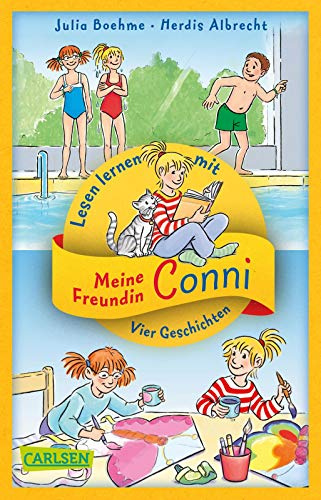 Lesen lernen mit Conni: Vier Conni-Geschichten zum Lesenlernen: Conni und der Frechdachs / Conni ist nicht feige / Conni und der verlorene Drachen / ... Sternen: Für Leseanfänger*innen ab 6 Jahren