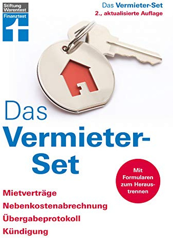Das Vermieter-Set: Für private Vermieter - Rechtsverbindliche Formulare von Anfang bis zur Beendigung des Mietverhältnisses: Mietverträge, Nebenkostenabrechnung, Übergabeprotokoll & Kündigung