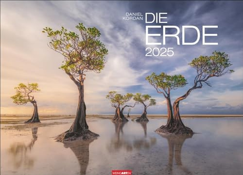 Die Erde Kalender 2025: Die schönsten Seiten unserer Welt in einem Naturkalender voll atemberaubender Fotos. Wandkalender 2025 im Format 68 x 49 cm