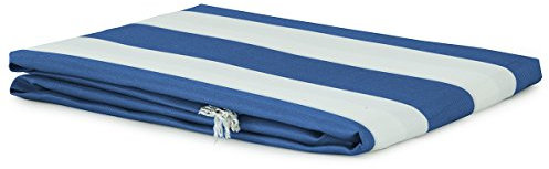 Carillo Tenda da Sole con Anelli 150x290 cm per Esterno Righe Art. Sophia M876 Blu