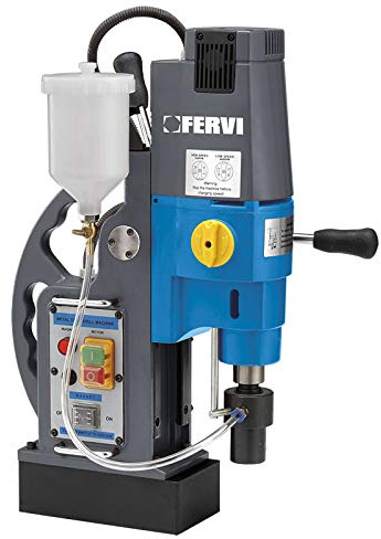 Fervi 0518/50 taladro brocas magnético fresa Weldon y cono morse CM3 Base Ma