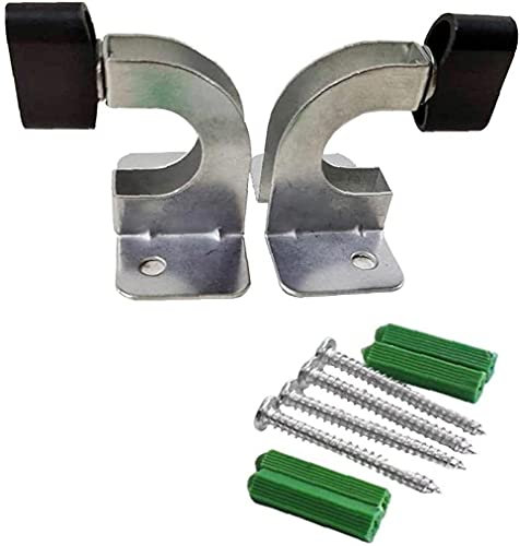 U-K Expandable Hose Reel Holder, Wall Mounted Garden Hose Reel Hanger with Lock, Deft Design