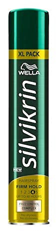 Wella Silvikrin Firm Hold Hairpsray, EXTRA VALUE 500ml
