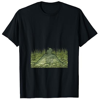 Schnorchel Schnorchel Taucher Seegras Wiese Schnorchel T-Shirt