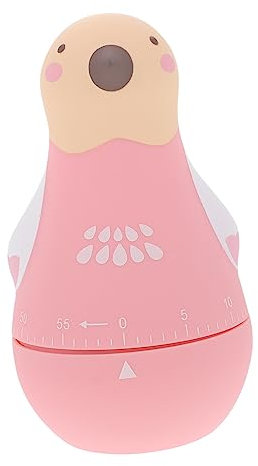 BCOATH Timer Meccanico Forma Di Ovoide Temporizzatore Per Cottura Uova Strumento Per Cronometrare La Cottura