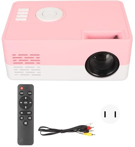 Projecteur LED, Projecteur Cinéma Intelligent HD 1080P Projecteur D'extérieur avec Écran de 60 Pouces Vidéoprojecteur Compatible avec Les Téléphones Portables U-Disk