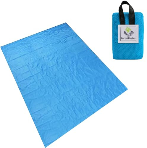 Taasmoog Mini Picknickdecke, Picknickdecke klein Outdoor Decke Ultraleicht ultradünne tragbare Stranddecke Sand Campingdecke für Strand, Reisen BBQ Picknick Camping Wandern 70 x 110 cm