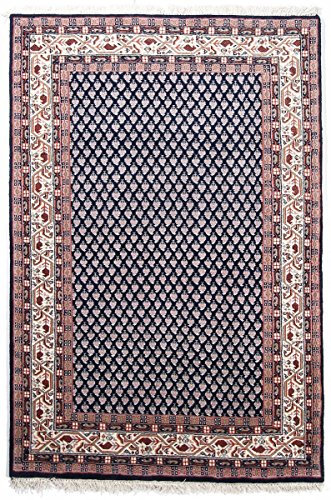 Nain Trading Indo Sarough Mir 90x160 Handgeknüpft Orientteppich Teppich Wolle Indien