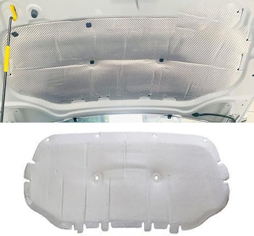 SPYMX Coussin d'isolation phonique pour Capot Avant de Voiture, pour VW Volkswagen Jetta VS5 VS7 2019 2020, Housse insonorisée en Coton, Accessoires extérieurs