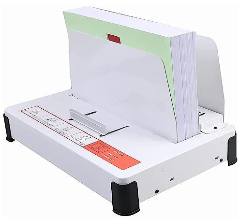 ANGDI Thermobindegerät, A4-Blatt-Buchbinder, 1-55 mm Bindestärke, elektrischer Buchbinder, 500 Blatt Kapazität, für Ausschreibungen, Versicherungspolicen, Berichte