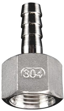 Raccordi for tubi, raccordi idraulici, 1 pz. Connettore pagoda filettato femmina da 3/4 in acciaio inossidabile, attacco for tubo flessibile da 15 mm, 20 mm, 25 mm, adattatore for giunto for tubo (at