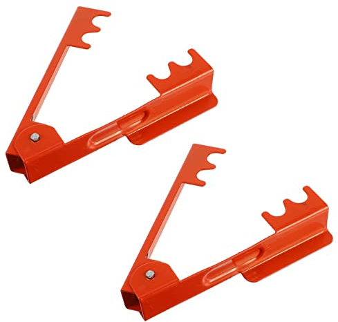Yardenfun Outil pour Enlever Les Épines De Rosiers 2 Pièces pour Jardinage Et Fleuristerie, Épineuse Poignée à Ressort en Fer Rouge, Adapté pour Taille Et Nettoyage des Tiges De Fleurs