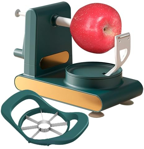 Máquina peladora de patatas - Slicer manual de servicio pesado, cortador de cítricos | peladora confiable, herramienta pinball de oler para pelador naranjas peras cocina preparación comida diaria