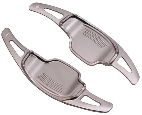 YIOLGFB Cambio De Volante De Coche Compatible con Buick para Regal GS para Lacrosse 2016-2019 para GL8 2017-2019 para Verano 2015 2016 2017 2018 2019 Paletas De Cambio De Volante(Gray)