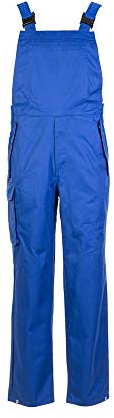 Planam 5345110 Food Herren Latzhose, Kornblau, Größe 110