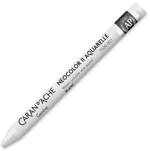 Neocolor 2, 8 mm, bianco, 10 pz